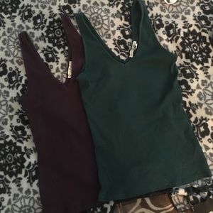 2 Express Ribbed Camis